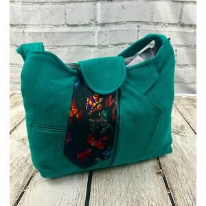 Hobo Shoulder Bag - Fabric Hobo Purse - Wool Boho Bag - Gift for Her -Tote Bag